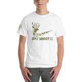 Just Shoot It! Deer Hunter Short Sleeve T-Shirt